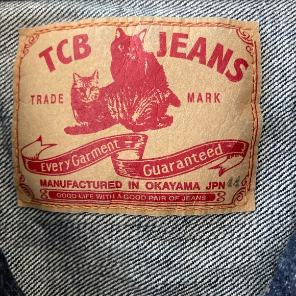 TCB Type II 50s Denim Jacket - Picture 3 of 3